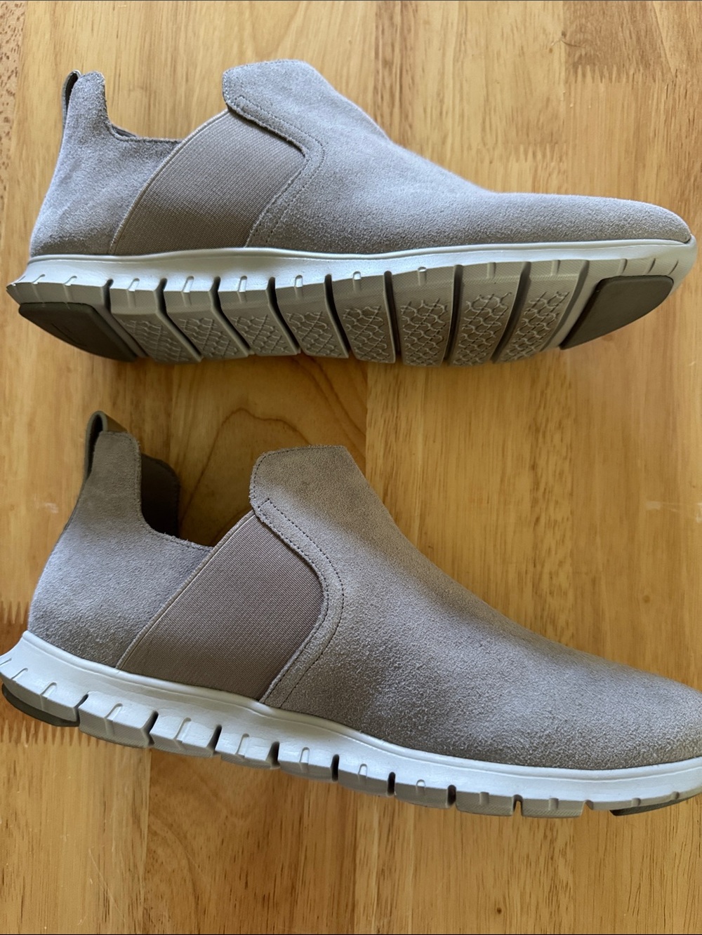 Cole Haan Women’s Zero Grand OS Slip-On Casual Sneakers in Taupe - Picture 2 of 4